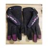 1pair Men's and Women's Rose Patterned Long Finger Outdoor Sports Off-Road Bike Cycling Gloves In Black and Pink, Winter Hand Warmers