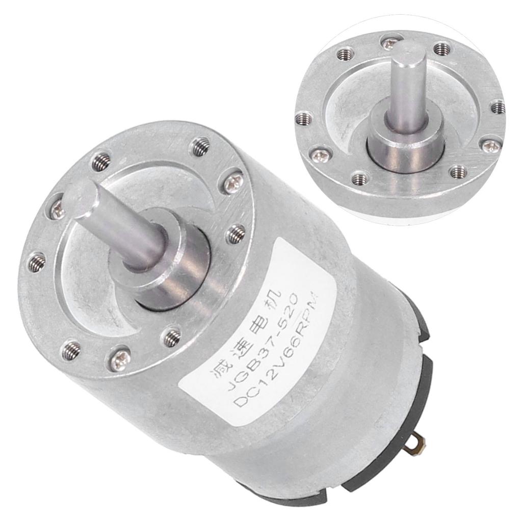 Šnekový motor samosvorný redukce otáček měděné elektrické zařízení JGB37520 DC12V 66 ot/min