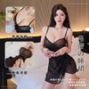 Sous-vêtements sexy grande taille passion dentelle chaude lacets fente simple sexy ensemble nuisette pour femmes