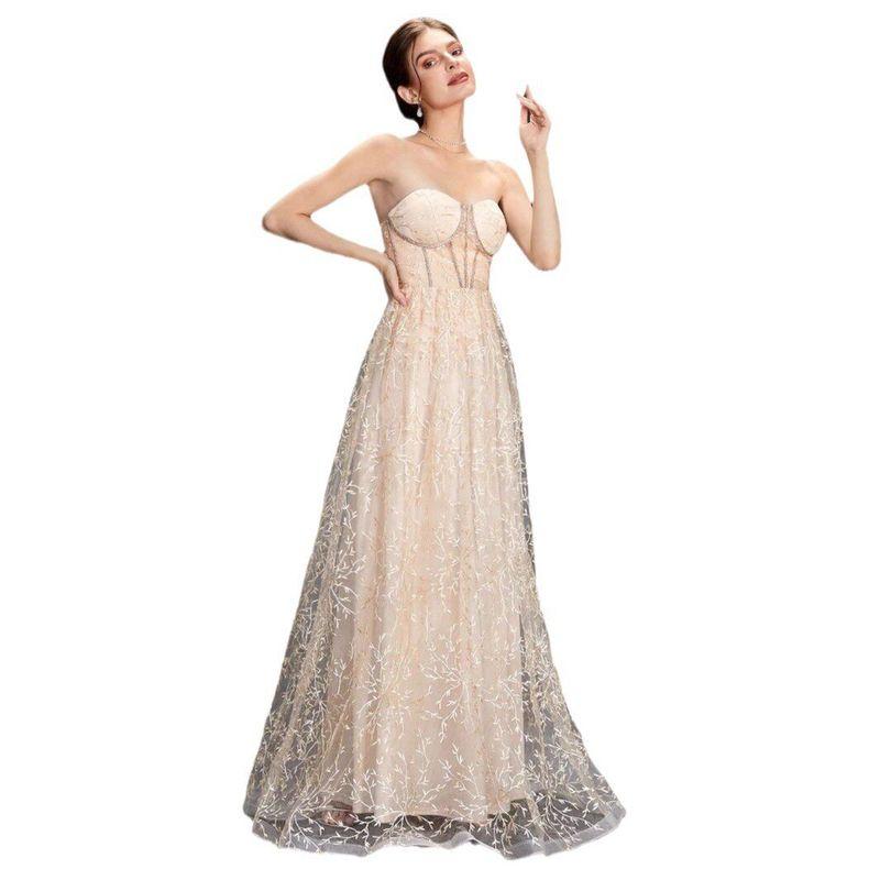 Formal Dress Long dress Slim fit Slimming Immortal Evening dress Wedding Party Dress Evening Gown
