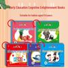 Early Learning Animal Picture Book: Toddler Literacy & Numbers Educational Toy