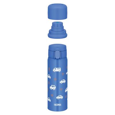 Sports Thermos Water Bottle Vacuum Insulated Bottle Cobalt Blue 3 Ways To Use Cold Storage Only COB [Straw, Cup, Type] 3-Way 0.56L/0.56L FJW-550TR