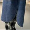Autumn/Winter Korean-Style Loose Denim Oversized Pointed Collar Shirt Jacket
