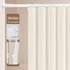 LIEI Thickened Punch-Free Shower Curtain Set
