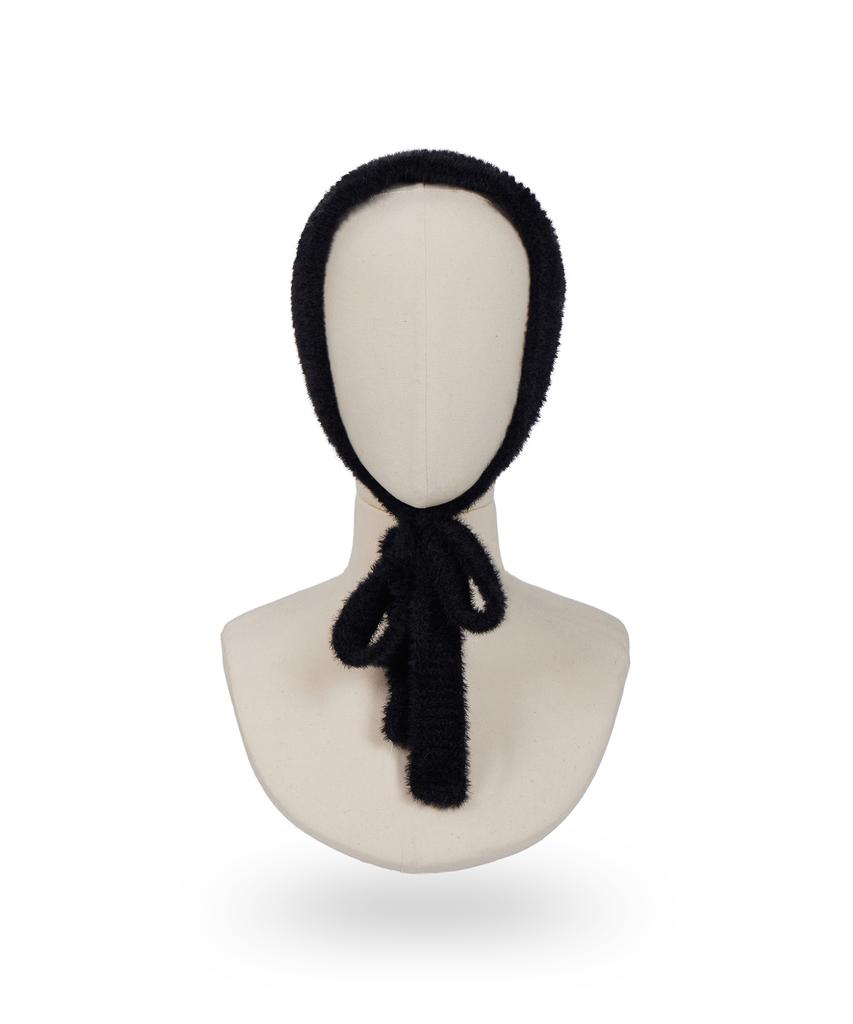 Bajal Label Knit Bandana Black