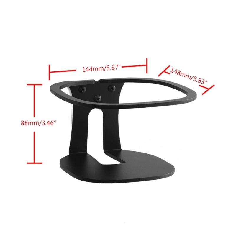 Metalowa Półka Ekspozycyjna na Głośnik Pływający Szeroki Uchwyt na Głośnik PULSE 5 Solidny Uchwyt do Głośnika Pływająca Półka Stojak