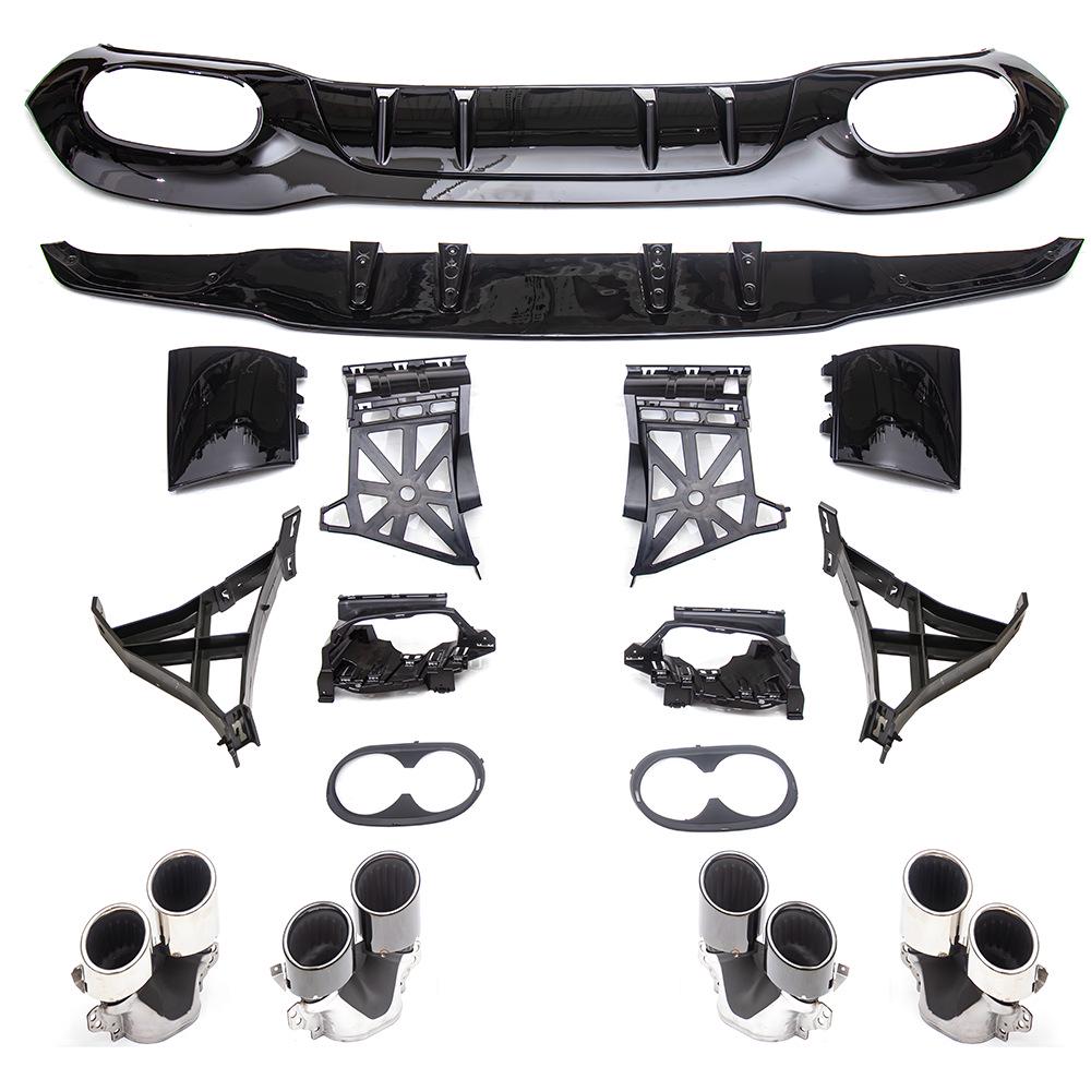 A35/A45 Rear Diffuser Tailpipe for Mercedes-Benz A-Class 2019+ W177