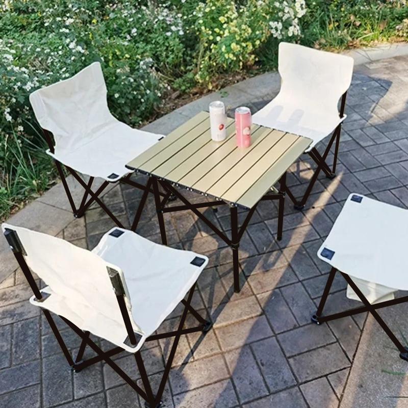 New Portable Folding Camping Chair Outdoor Camping Chairs Beach Fishing Chair Ultralight Travel Leisure Hiking Picnic Seat Tools