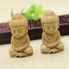 Decor Handicraft Baby Buddha Car Ornament Buddha Statue Little Monk Figurines Key Chain Pendant