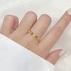 Versatile Cats Eye Design Ripple Rings Modern Ripple Wave Decorated Rings Stylish Rings Accessory for Fashion Lovers