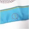 Used Cartier Must de Cartier Scarf Light Blue Jewelry Pattern Used AB Rank Cartier Women's