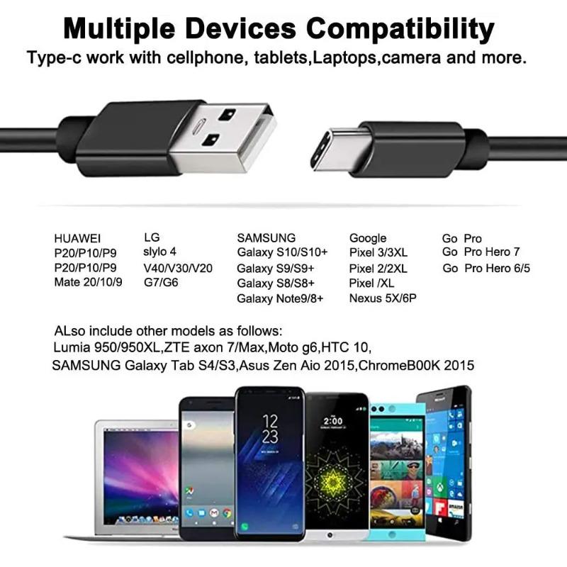 Câble USB pour chargeur de téléphone Samsung Tab E S2 3 4 S3 S4 S5 S6 S7 J5 J7 A3 A5 NOTE 2 3 4 5 G530 C8 C7