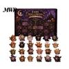Acrylic Fairy Trinkets Halloween Advent Calendar 2026, 24 Day Countdown with Mini Figurines, Collectible Toy Set for Kids Adults, Party Favors Holiday