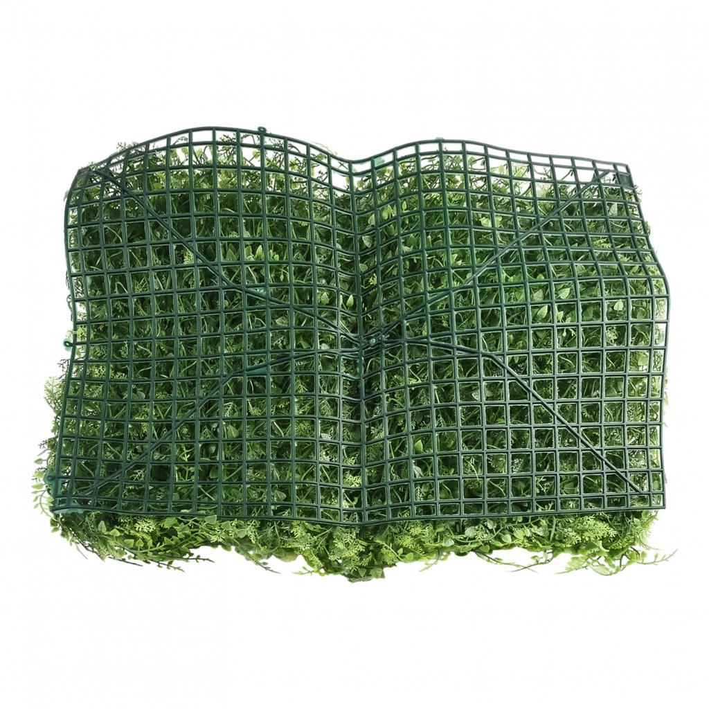 Square Artificial Turf Wall Wedding Decoration Foliage