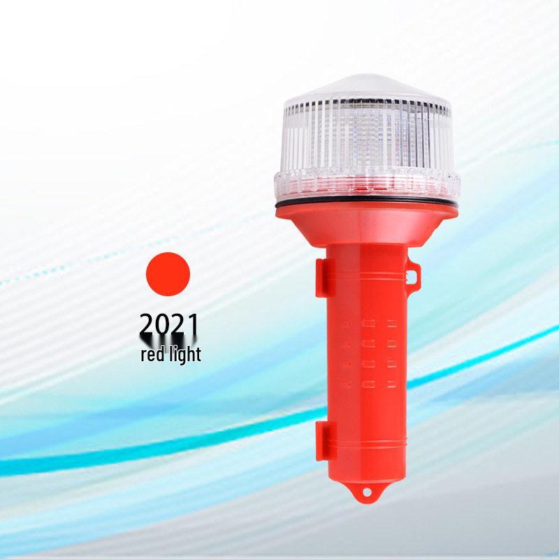 Solar Marine & Inland Waterway Navigation Marker Lights with Flashing Signal for Warning & Mine Pasture.
