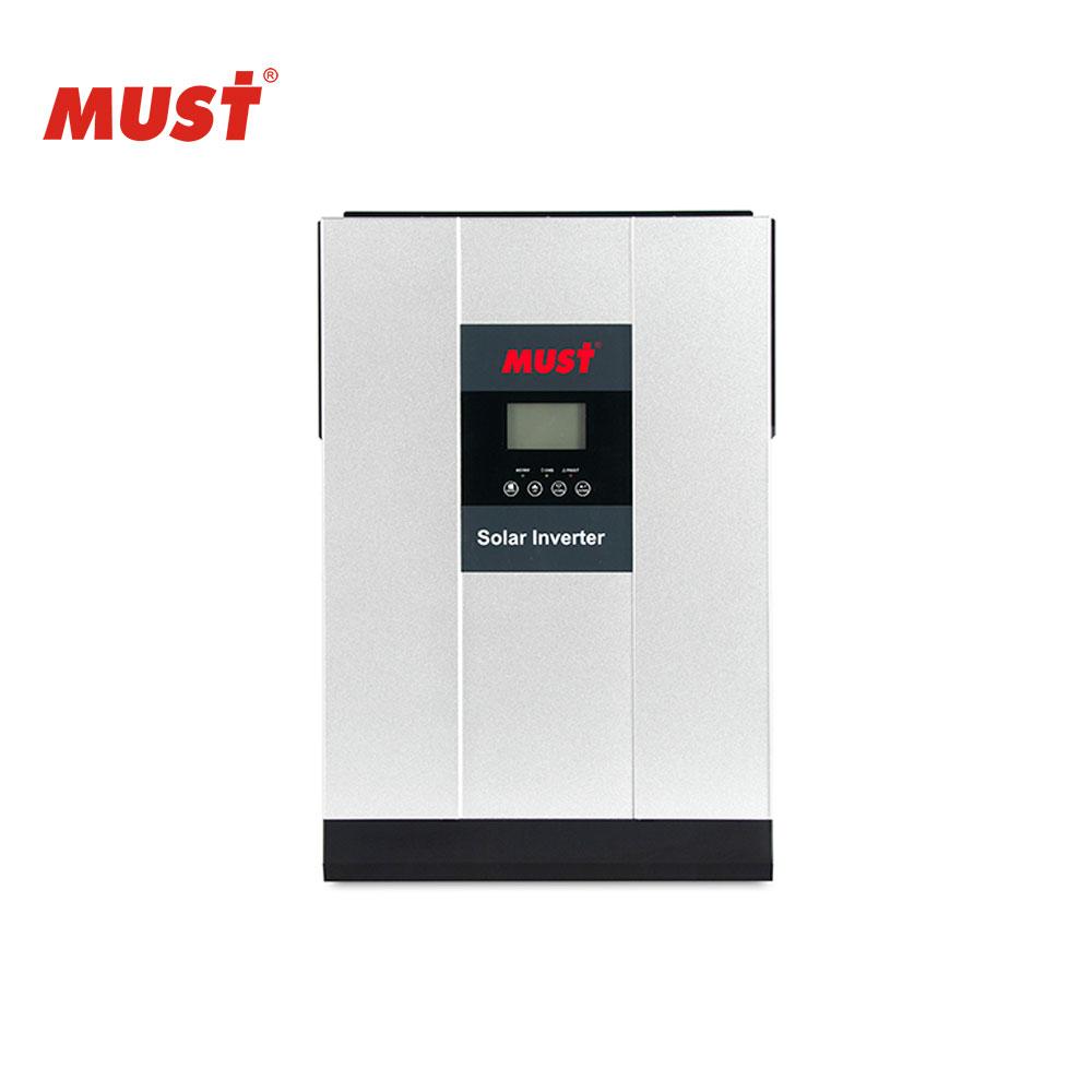 

MUST MPPT 5000 Вт 48 В автономный гибридный солнечный инвертор PV1800 VHM 5 кВт Встроенный контроллер заряда 140A Высокочастотный солнечный инвертор