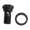 Set of 2 Transmission Oil Level Drain Plugs with Gaskets For Hyundai Santa Fe 2009-2023