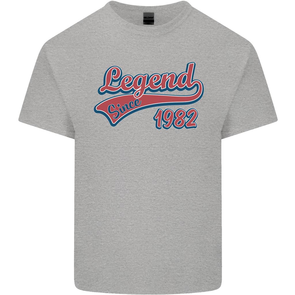 Legend Since 44th Birthday 1982 Unisexs Light Cotton TShirt
