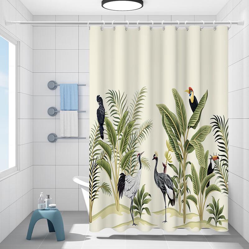 Ansha Liangpin Polyester Shower Curtain Set