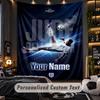 TapestryJude Bellingham Custom Name Text Personalized Wall Hanging Tapestry Home Wall Decor