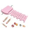 Plastic Polymer Clay Roller Guide Set Manta Ray Shaped Bead Roller Tool  Clay Snake Forming