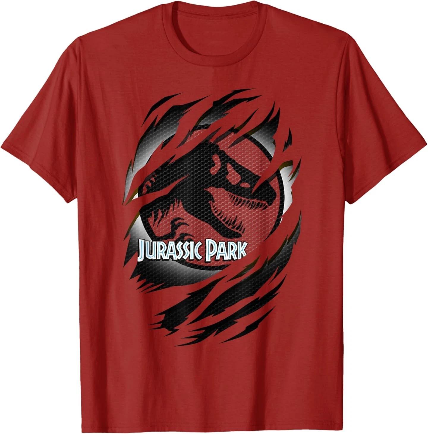 

Футболка с графическим логотипом T-Rex из «Парка Юрского периода», белая, светящаяся в темноте XL