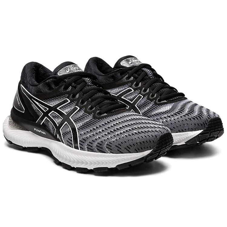New Asics Gel Nimbus 22 'White Black' Women's 1012A587-100
