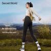 SecretWorld Women's High-Waist Tummy Control Butt-Lifting Leggings