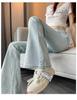 Women's High-Waisted Bootcut Flare Jeans - Hip-Lifting & Peach-Enhancing for Spring/Autumn 2026