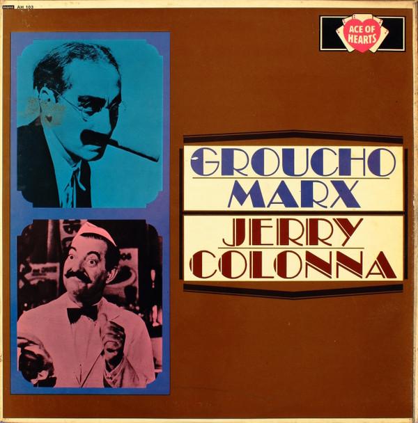 

LP Record GROUCHO MARX / JERRY COLONNA - Groucho Marx / Jerry Colonna AH103 Ace Of Hearts 1966 UK Music Others Used