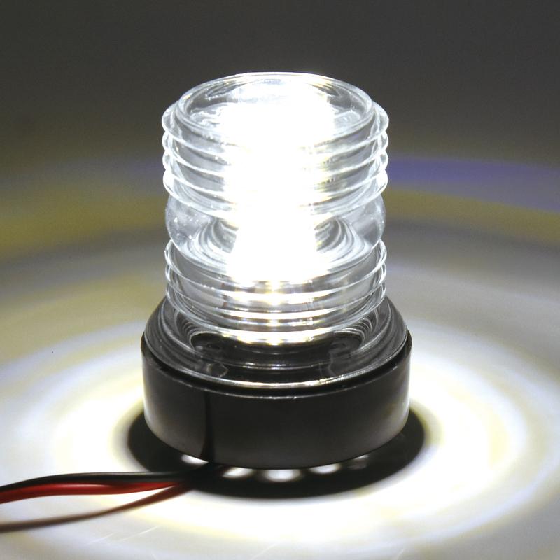 Waterproof LED Anchor Light Boat 12-24V Marine Boat Yacht Navigation Light All Round 360 Degree 3 Color Accessories Marine Light