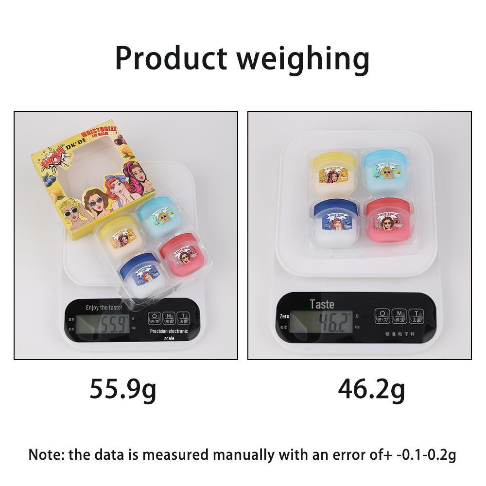 English Cross-Border Lip Care Set: 4-Piece Moisturizing Lip Mask & Lipstick Collection