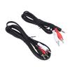 3.5Mm Jack To 2 Rca Stereo Audio Car Cable 3.5 Mm Male To 2Rca Male Coaxial Aux Cable Splitter For Tv Laptop Mp3 Speakers