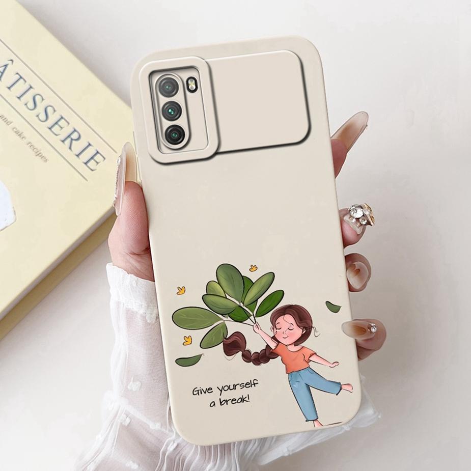 For Xiaomi Poco M3 Case PocoM3 Pro Luxury Candy Painted Cover Soft Silicone Phone Case For Xiaomi Poco M3 Pro 5G Back Cover Bags
