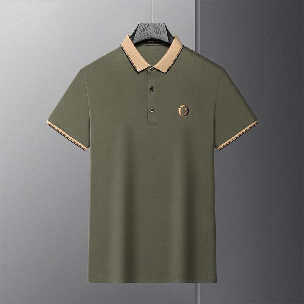Neues Herren Sommer Stickerei Poloshirt - Kurzarm Revers Design, Jugendlicher Modetrend
