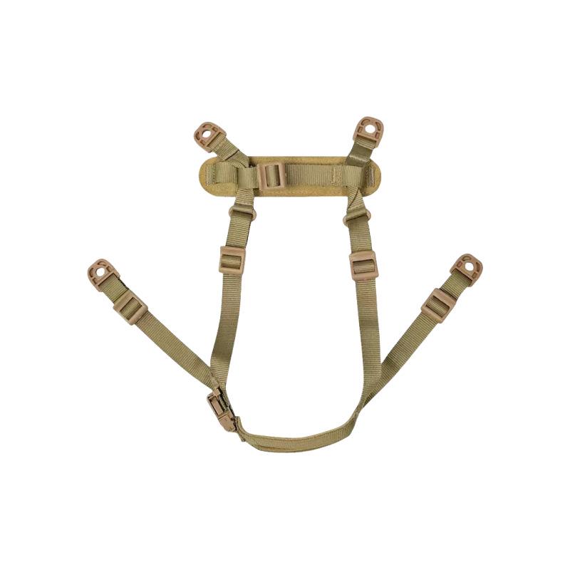 Adjustable Tactical Helmet Chin Strap for MICH/AF, FAST, and M88 Models