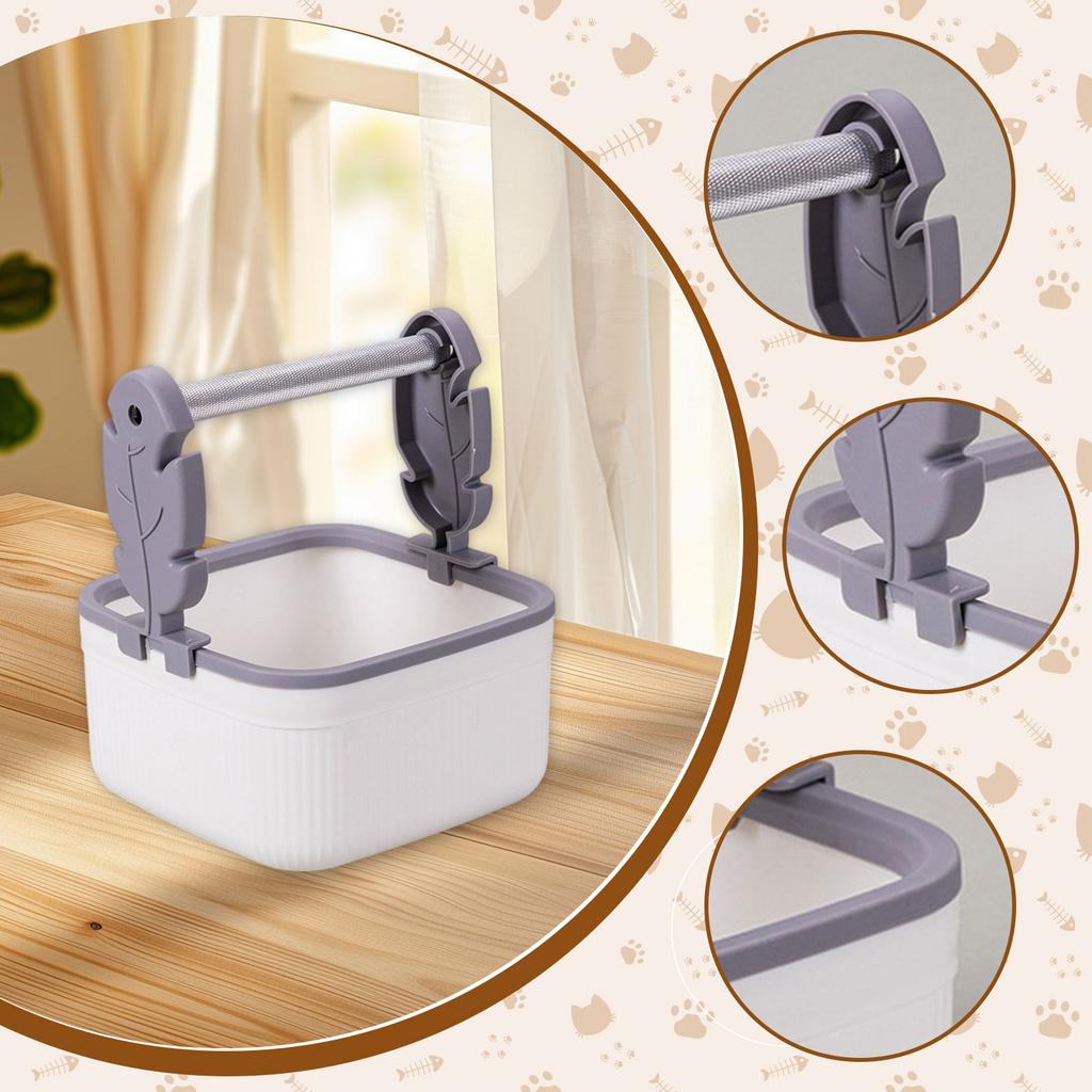 Desktop Bird Training Stand Portable Plastic Parrot Playing Stand for Budgies Parrots Cockatiels Bird Supplies Easy to Clean