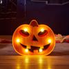 Hororová halloweenská dýňová dekorace, duch, netopýr, pavouk, LED noční světlo, sváteční bar, domácí párty dekorace, rekvizity, halloweenské ozdoby