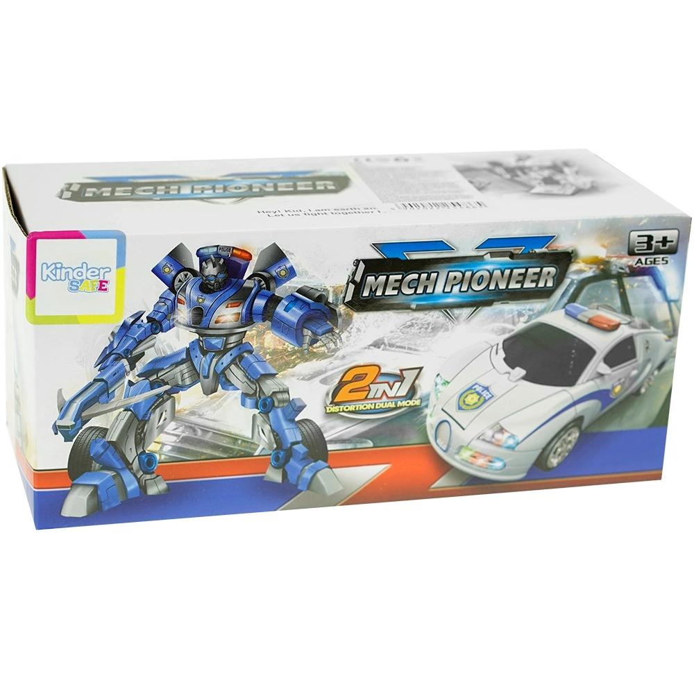 Auto robot samochód trans formers 2w1 policja