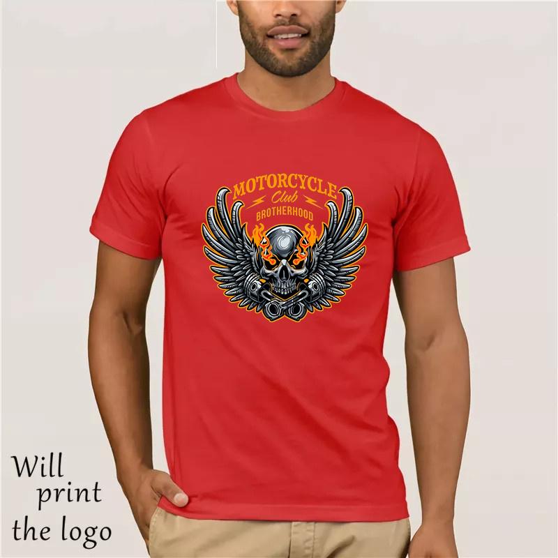 Tshirt For Men Oversized From Motorcycle Club Back Collection Fashion Tshirt Men