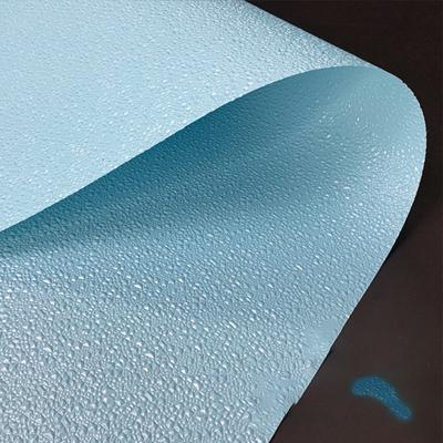 Wassermuster-Papierbogen, 27,5 x 55 cm, Modell Seen, Hellblau