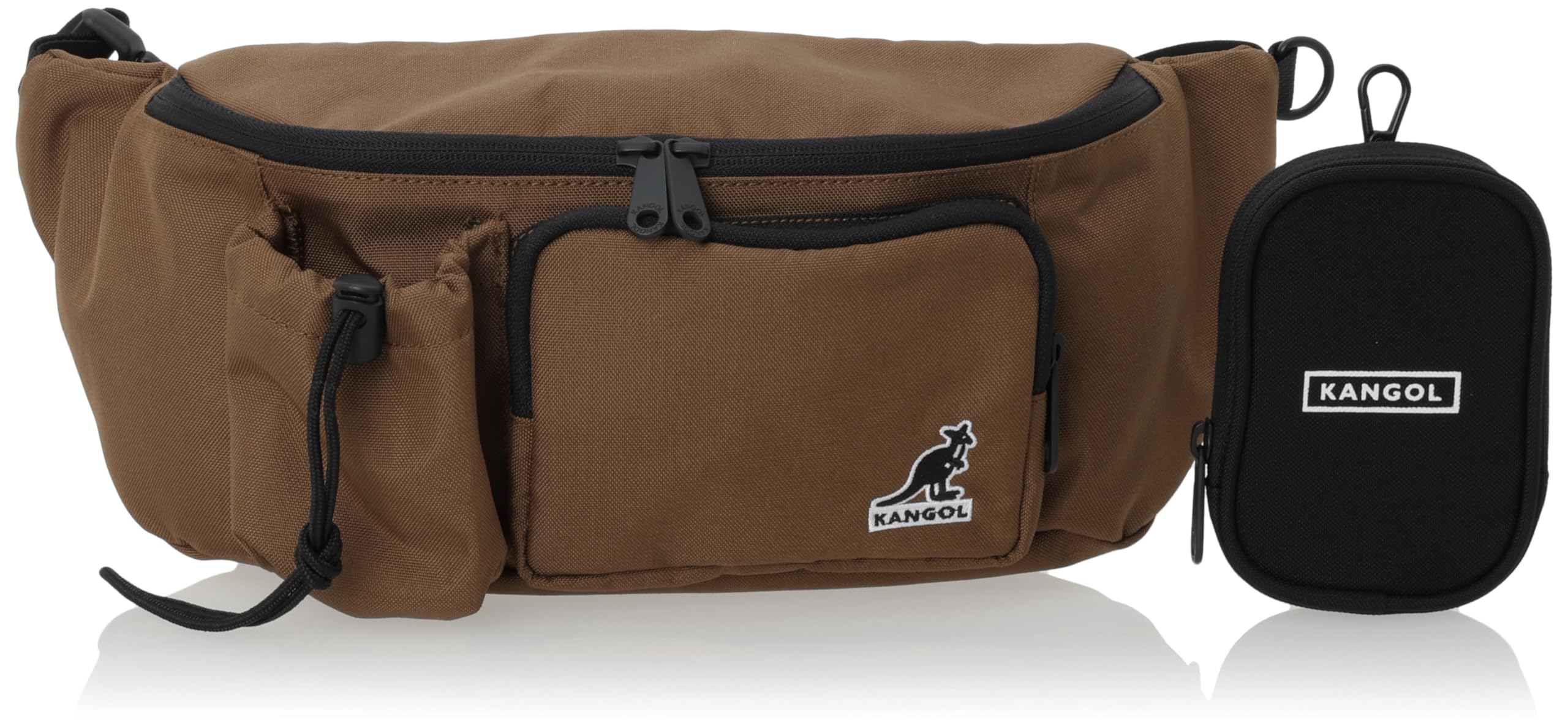 

LOOP Body Bag Waist 2WAY Town Casual Leisure Travel Lightweight Multifunctional Camel [Kangol] 250-3090-23 верблюд