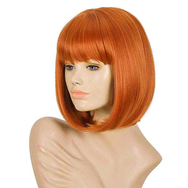 Cosplay Short Colored Wig Halloween Christmas Costume Party