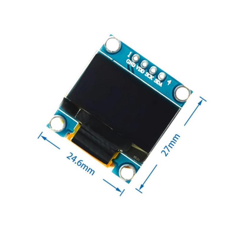 0.96 Inch Oled Display Module I2C Iic Serial White Screen 128X64 Ssd1306 Driver Board Compatible With Esp32 Stm32