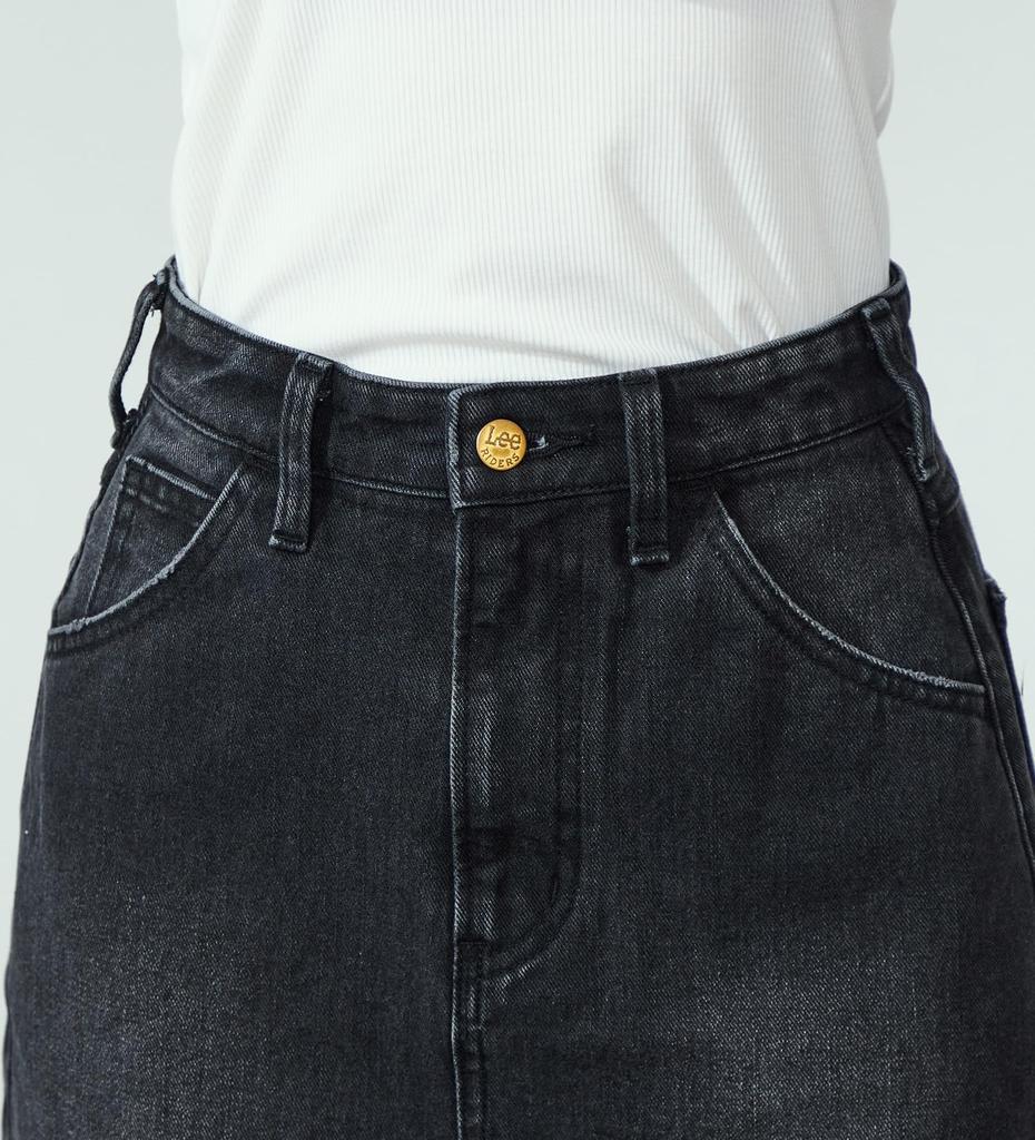 Lee Denim Dark Sizes Women's Mid-Length Skirt, Gray, XS-XL