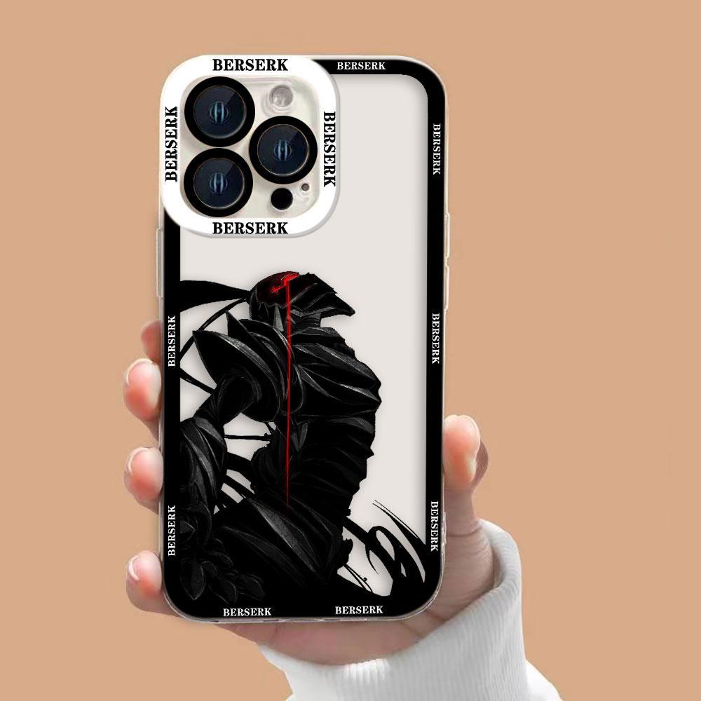 B-Berserk G-Guts Griffith Clear Phone Case For Samsung A73 A72 A71 A57 A56 A55 A54 A53 A52 A51 A36 A35 A33 A32 A26 A23 A22 Case