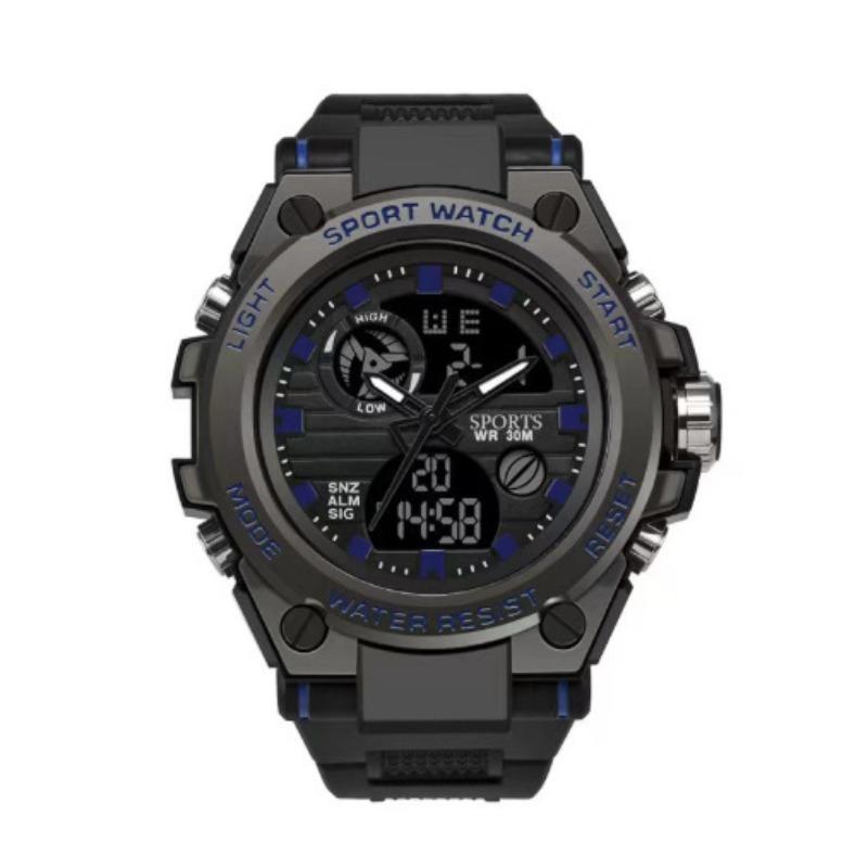 Electronic Watch Male Model Student Junior High School Youth Multi-functional Sports Male Model Luminous Electronic Watch