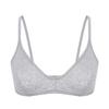 Varsbaby Women's Cotton Bralette Wireless Padded Bra V Neck Triangle Bralettes for Women