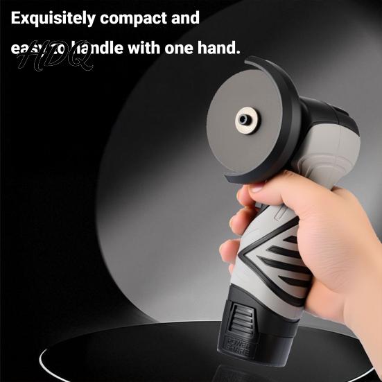 Compact Polishing Wheel Tool 16.8V Cordless Mini Angle Grinder Portable Lithium Power Tool Small Grinder for Metal Handheld Cutting Grinding