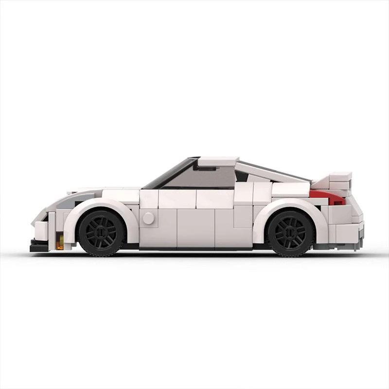 Compatible With Building Blocks MOC Car Model Nissan 350z Small Particle Car Sports Car Diy Assembled Building Blocks Toy Gift